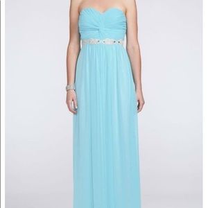 City Triangles Tiffany blue dress